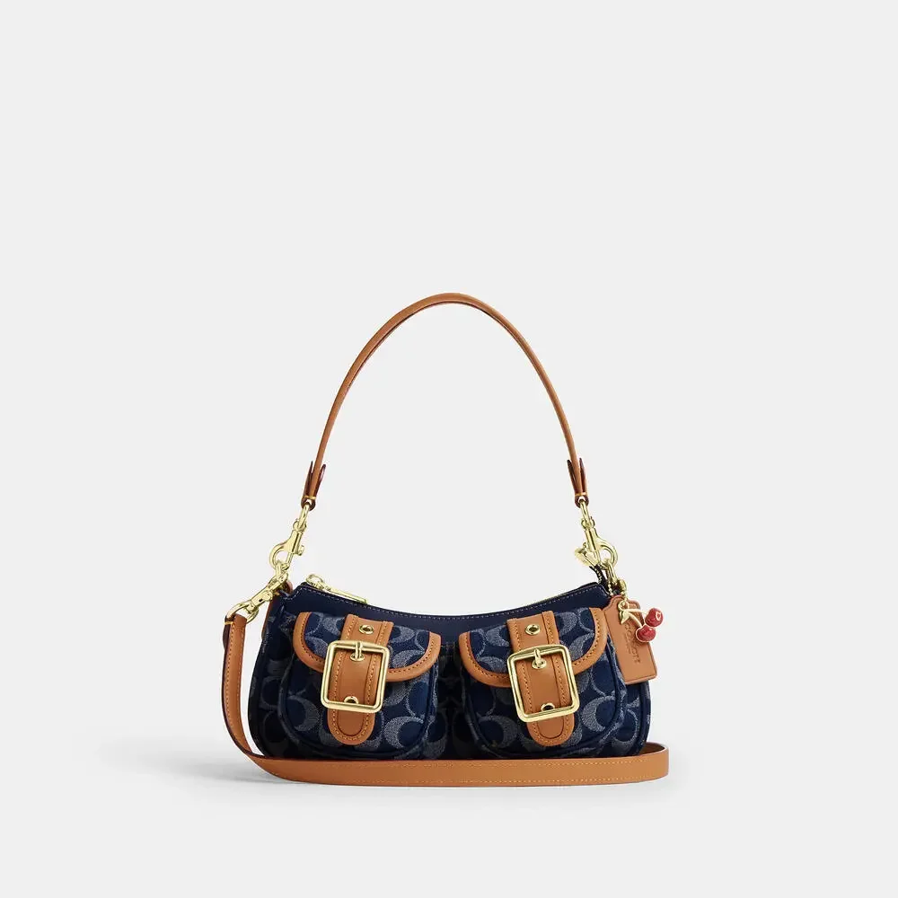 Coach Ashton Bag In Signature Denim - Picture 6 of 8